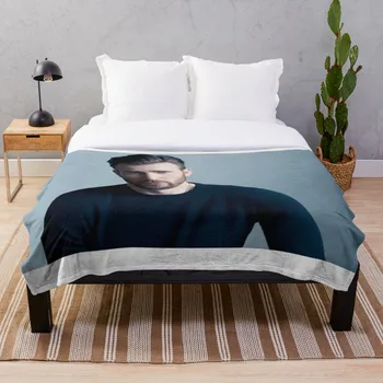 

chris evan Throw Blanket Soft Sherpa Blanket Bed Sheet Single Knee Blanket Office Nap Blanket