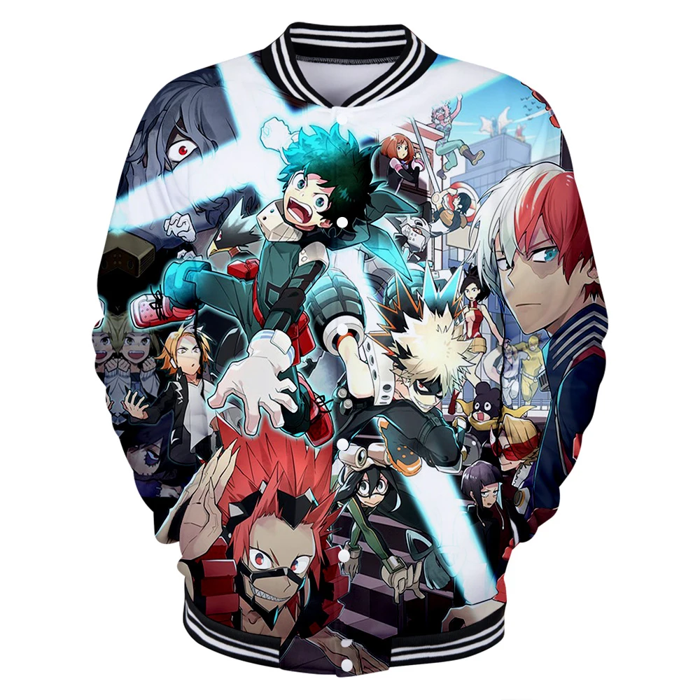 Dabi My hero Academy куртка Аниме рубашка японская толстовка с 3d принтом bakugo Косплей куртка герой Academy костюм для молодых