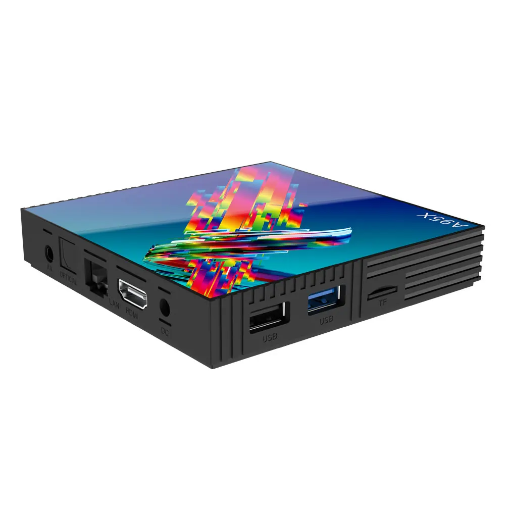 A95X R3 Smart Android TV Box RK3318 4GB RAM 64GB ROM 5G WIFI bluetooth 4.0 Android 9.0 4K H.265 VP9 Media player Set Top Box