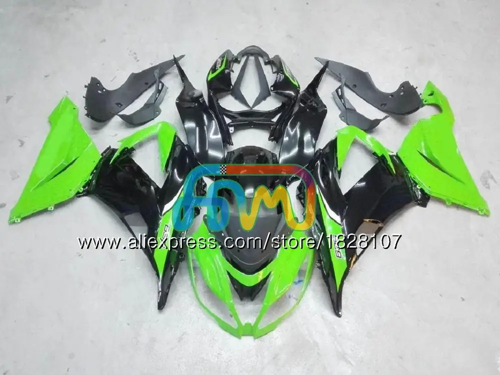 No. 26 Инъекции для KAWASAKI ZX 6R ZX-636 ZX 636 ZX636 25BS. 0 ZX-6R ZX6R 13, 14, 15, 16, 17, 2013 обтекатель Черный Запад - Цвет: No. 26
