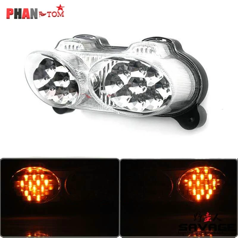 

Rear Tail Light Brake Turn Signals Integrated LED Light Motorcycle For Kawasaki Ninja ZX-6R ZX-9R ZR7 1998 1999 2000 2001 2002