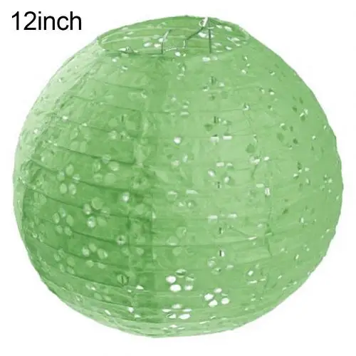 Fruit Green Новое поступление китайский цветок сливы полый подвесной бумажный фонарик свадебное праздничное украшение - Цвет: Fruit Green