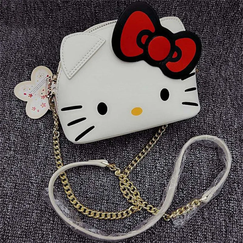 Сумка через плечо HELLO KITTY для детей Женский мессенджер с мультяшным рисунком