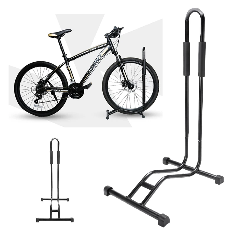 Adjustable Bicycle Floor Rack Parking Holder Display Stand for Mountain Bike