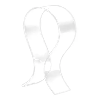 

Headset Holder Hanger Universal Acrylic Display for Earbuds Bracket Suitable for All Headphone Sizes Show Shelf LESHP
