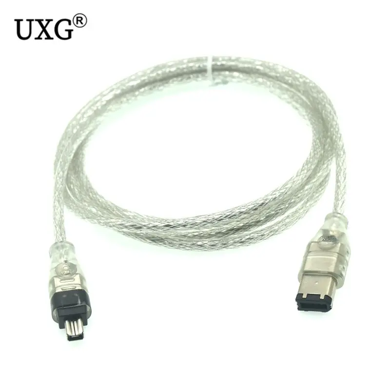 1 5 м FireWire 4P/6P 6 контактный до 4 IEEE 1394 iLink адаптер кабель шнур провод свинцовый