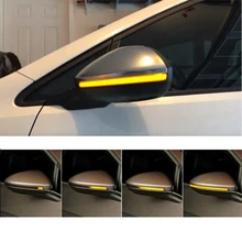 

2pcs for Audi A3 8V S3 RS3 Led Dynamic Turn Signal Light Sequential Side Mirror Indicator Blinker 2013-2016 2017 2018 2019 2020