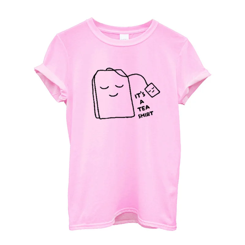 EnjoytheSpirit It's Tea Shirt подростковые футболки Забавные с графикой для милых футболок