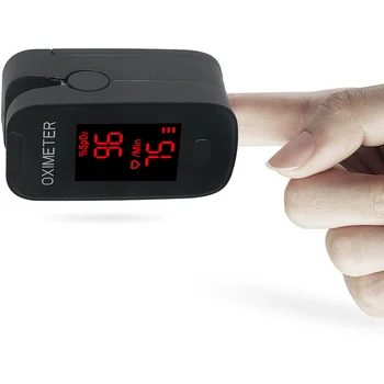 

In Stock Blood Oxygen Monitor Finger Pulse Oximeter Oxygen Saturation Monitor Fast Shipping (without Battery)