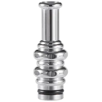 

Coil Father 510 Long Drip Tip Electronic Cigarette Stainless Steel for 510 Drip Tip Mouthpiece for DIY Atomizer RDA RBA Type NO.