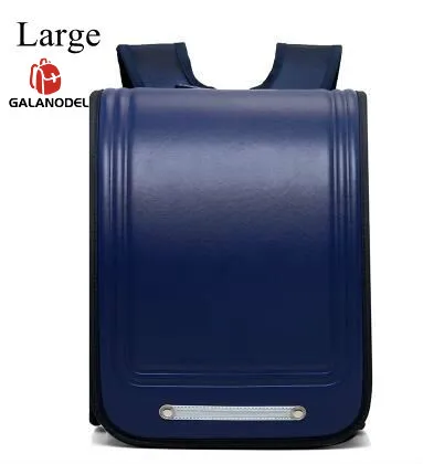 big dark blue Рюкзак-тележка для школы для детей школьная сумка ортопедическая рандосеру чемодан на колесах рюкзаки детские школьные сумки - Цвет: big dark blue