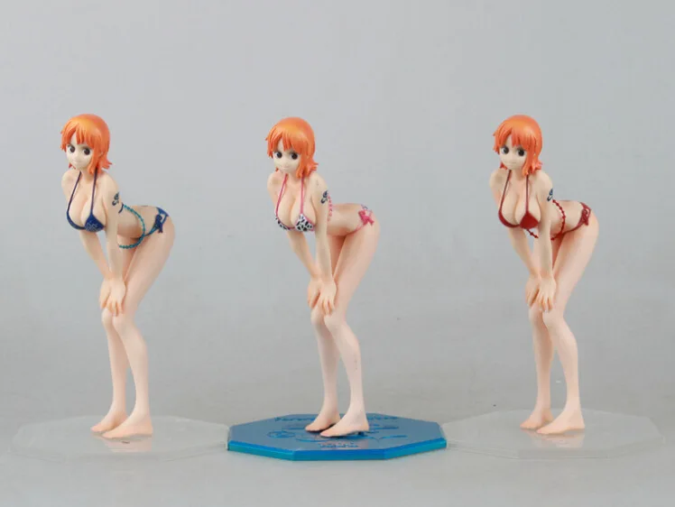 

One Piece Pop Swimwear Nami Blue Red Spot Boxed Exquisite Garage Kit