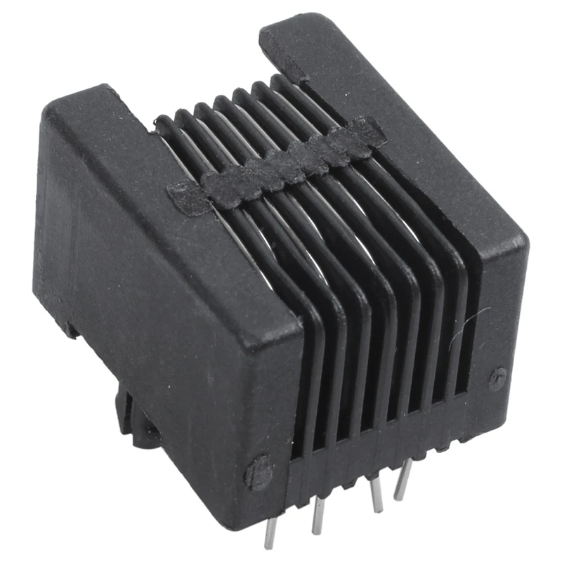 20 шт. RJ45 8P8C компьютер Интернет сеть PCB разъем Черный|Электрические розетки| |