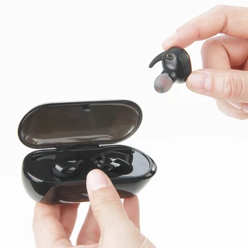 

Waterproof Touch Two Bluetooth Earbuds Touch Control Bluetooth Headset with Charging Storage Box Stereo Sport Earphones