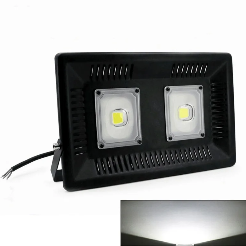 100W LED Flood Light Outdoor 6000K Outside Lights 8000lm Super Bright Security Lights IP66 Waterproof Floodlights Security Light