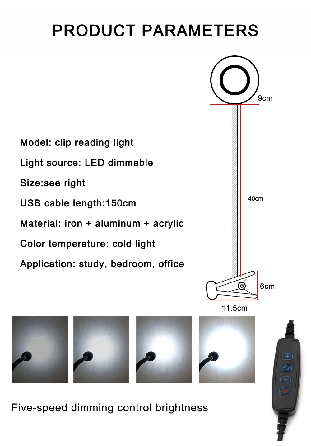 Led Table Best Reading Lamp For Eyes