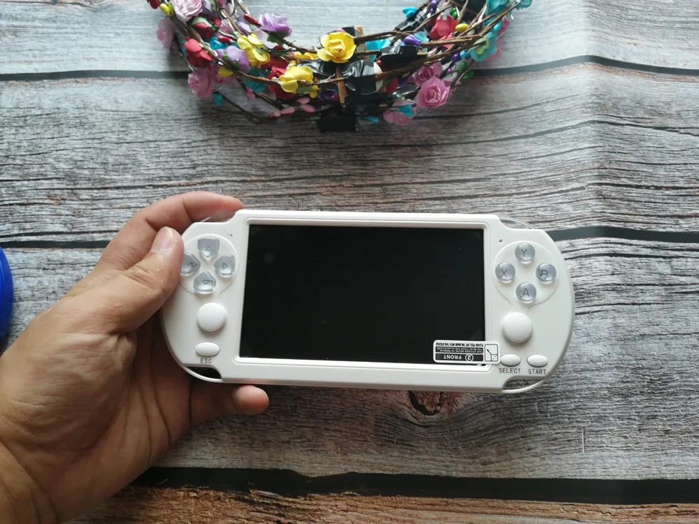 2019 version X7/X9 Plus Handheld Game Player 5.1 Inch HD  8G ROM Built in 10000 Games TV Output Multimedia Video Game Console