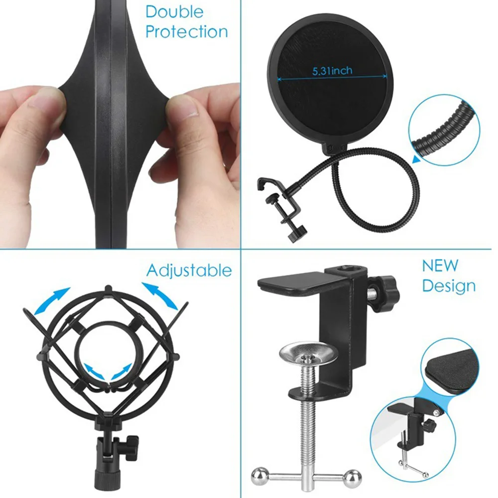 BM700 Professional Computer USB Microphone Kit