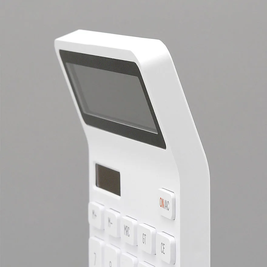 Настольный калькулятор Xiaomi LEMO, фотоэлектрический, двойной, для дайвинга, 12 цифр, автоматическое выключение, для офиса, для бизнеса