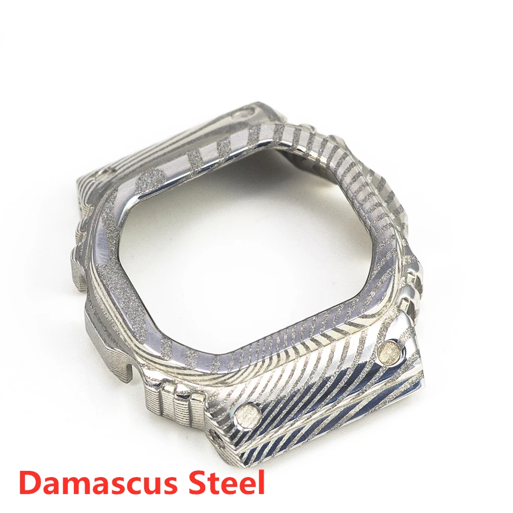 Дамасская сталь DW5600 GW-M5610 Специальный Стиль Часы Ободок Металл ограниченная