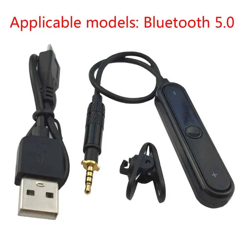 Bluetooth 5 0 Handsfree Audio Cable Adapter Wireless Stereo Music Receiver for JBL J55 J55A J88 J88A Headphones
