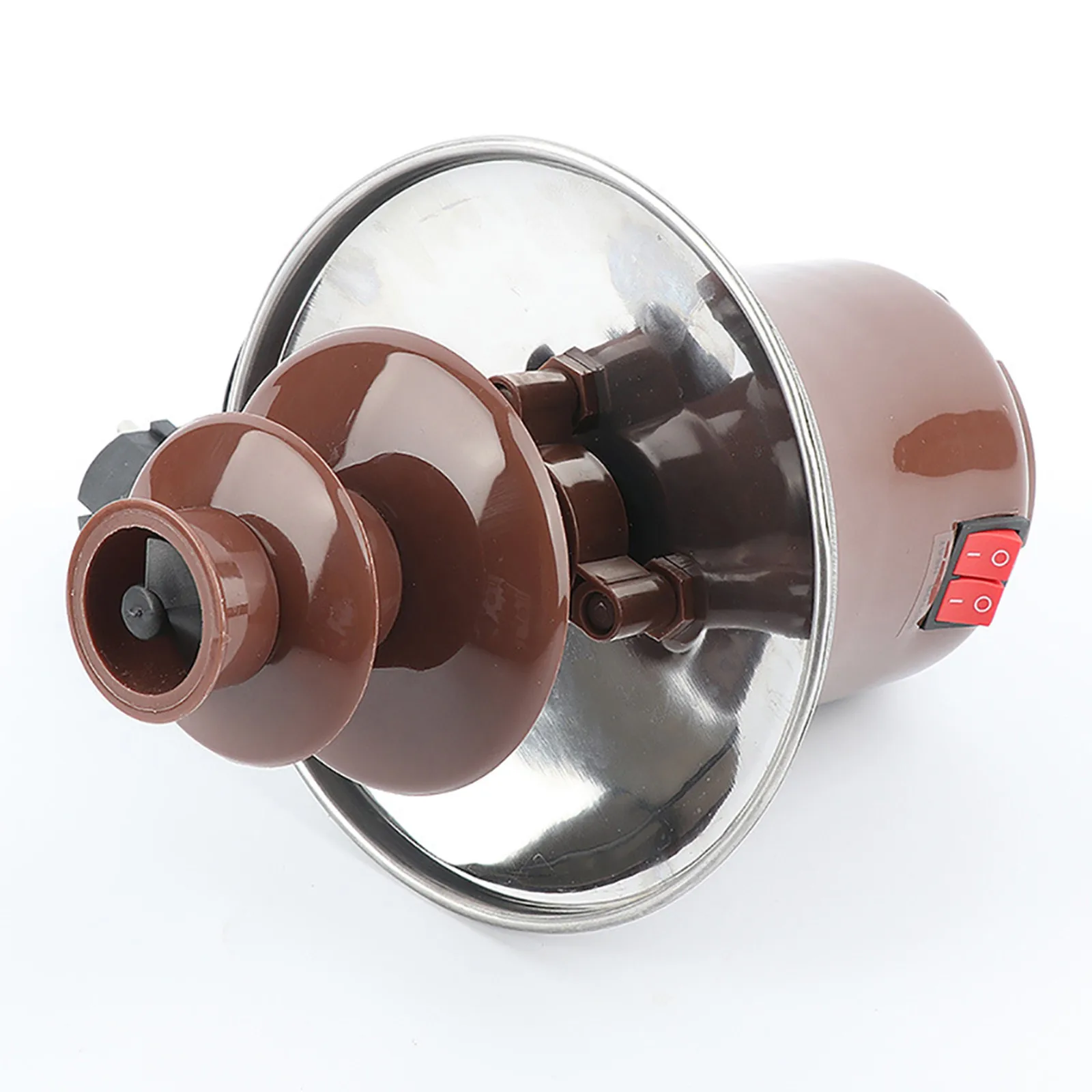 Трехслойная машина для плавления шоколада с горячим горшком дома вечерние