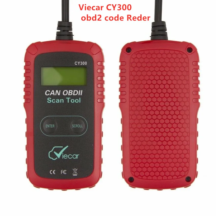 

New Arrival Viecar CY300 OBDII Scanner Tool Code Reader for All OBD II Protocols Erase MIL Trouble Codes Reset