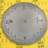 Dial no hole angle Dial Stainless steel round measuring dial 120x0x2 2