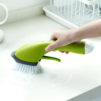

Cleaning Brushes Tableware Cleaning Tools Large-capacity Soap Dispenser Spray Detergent to Clean the Pan Tool Kitchen Gadget