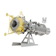 Puzzle 3D en métal pour enfants, APOLLO CSM, modèles LM à assembler, cadeau, jouets