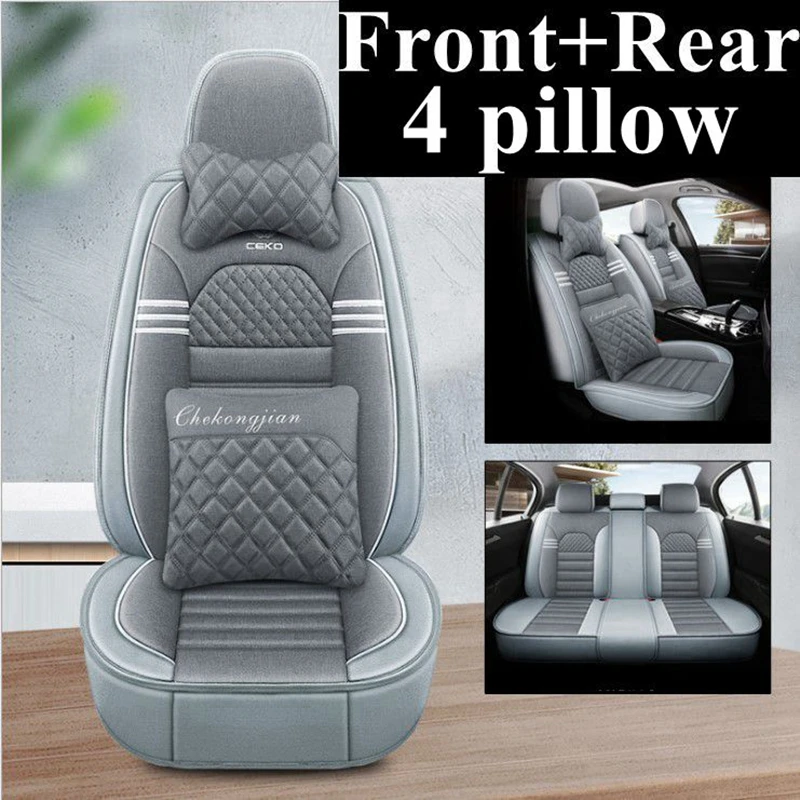 

Front+Rear Auto Car Seat Cover for Volkswagen Passat b5 b6 b7 b8 Polo Touareg Golf 4 5 6 7 Bora Candy Magotan Sagitar Sportsvan