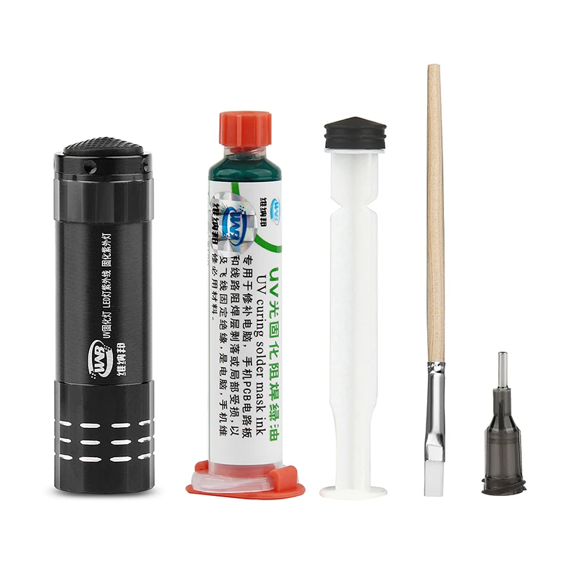 10CC зеленая масляная УФ-паяльная маска чернила для печатной платы Защитная