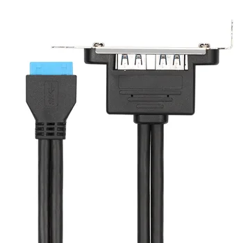 

Factory direct USB3.0 20P bezel line chassis PCI bit expansion USB3.0 female mouth full height half height bezel