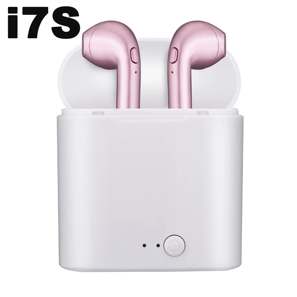 

Hot Sell i7s TWS Wireless Bluetooth Earphone Stereo Earbud Headset With Charging Box For iPhone XS Android phone