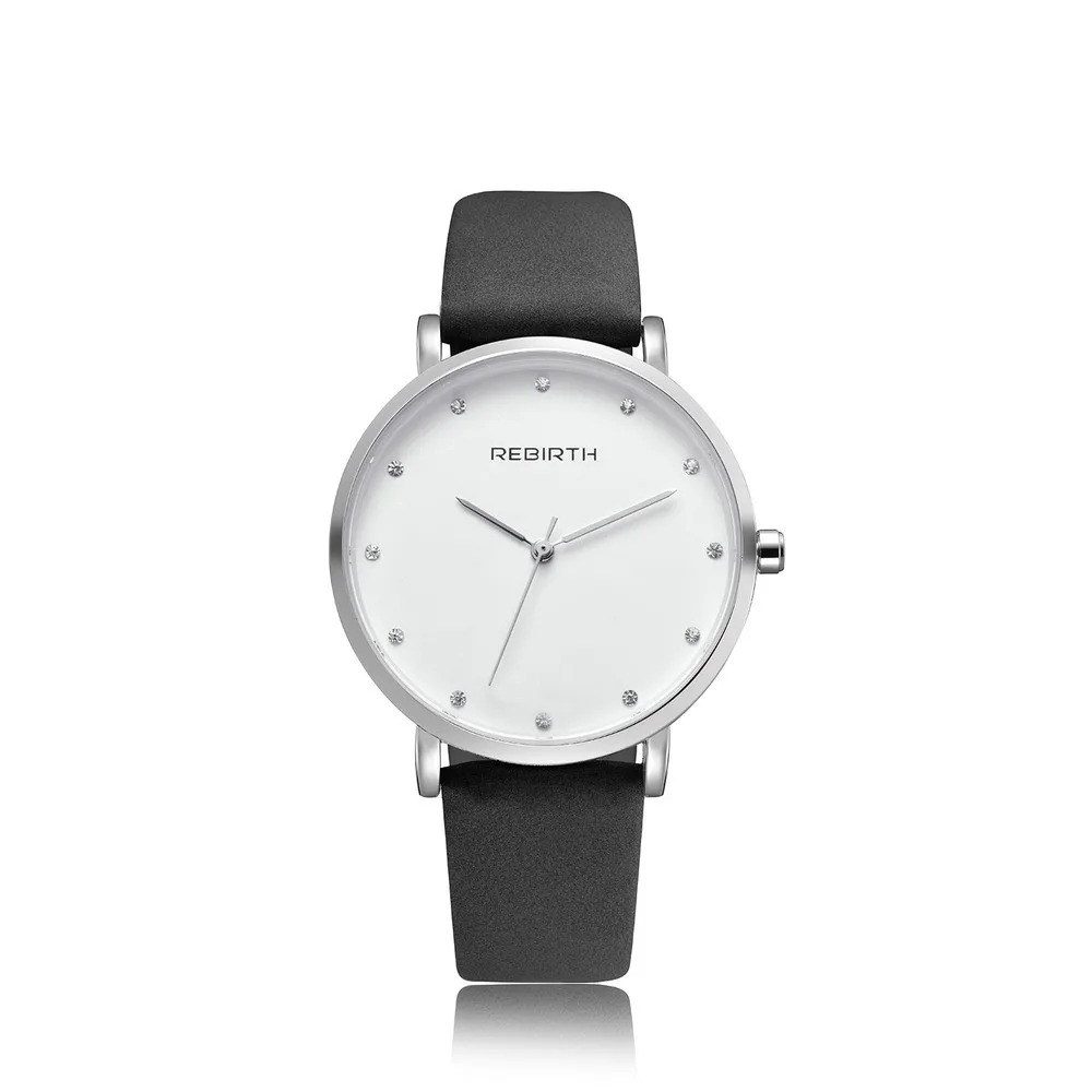 

Rebirth Li bo fu Re057d Women's Quartz Watch Multi-color Watch Strap Simple Fashion WOMEN'S Watch