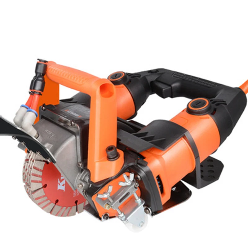 

5200W 220V Electric Wall Chaser Groove Slotting Machine Brick Wall Cutting Machine Steel Concrete Cutter Circular Saw Power Tool