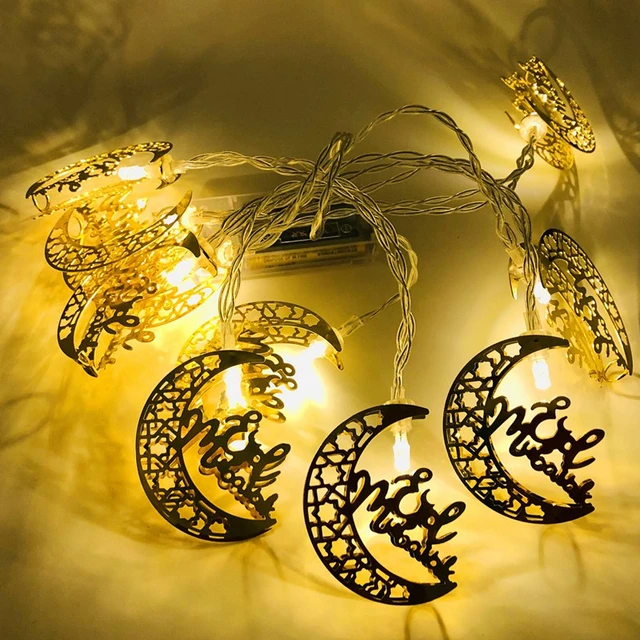 Ramadan Lampe LED Eid Ramadan Décoration Eid Ramadan Eid Lune