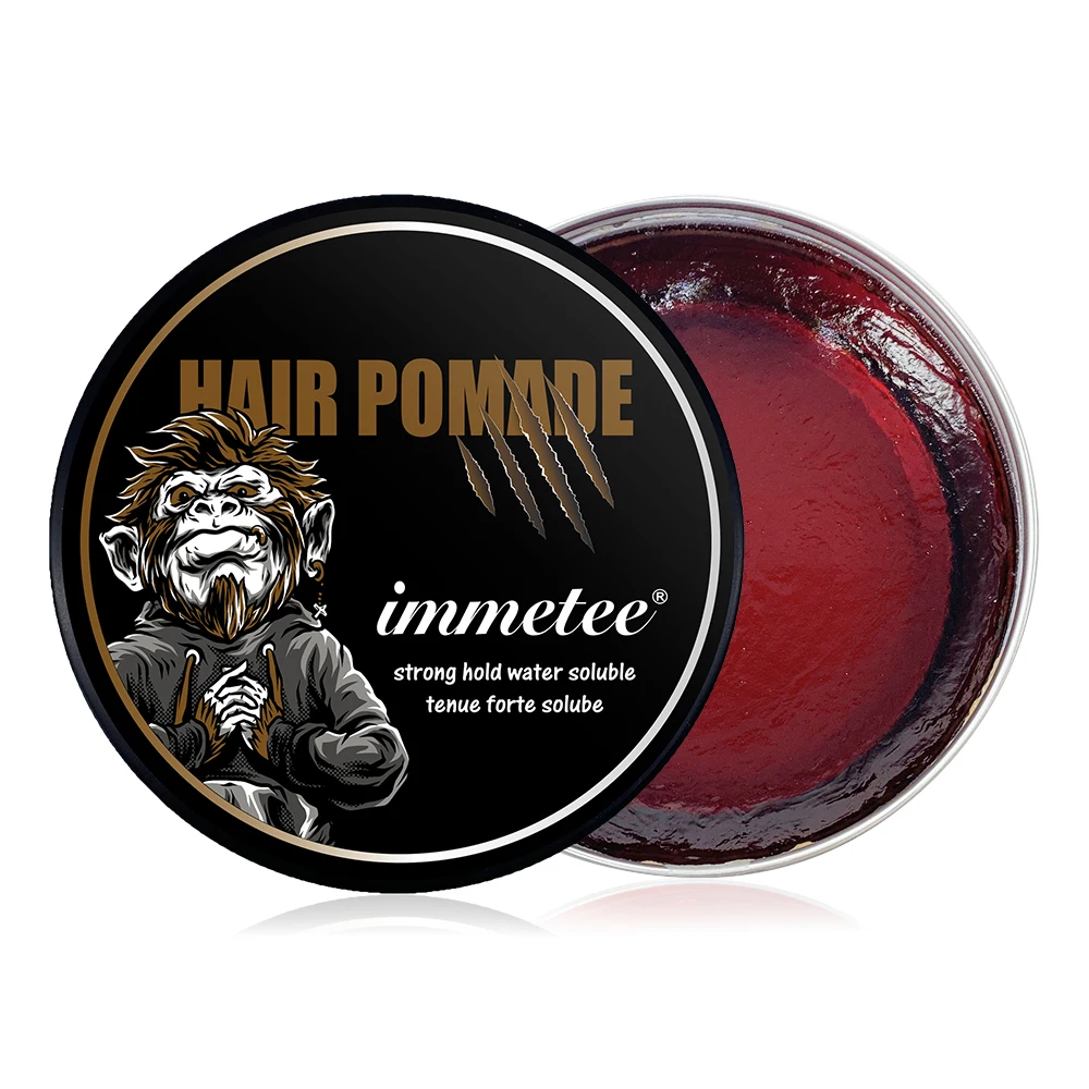 Styling Gel Wax Hair Transparent Wax Hair Pomade For Men Coffee Hair Wax Gel For Hair Styling