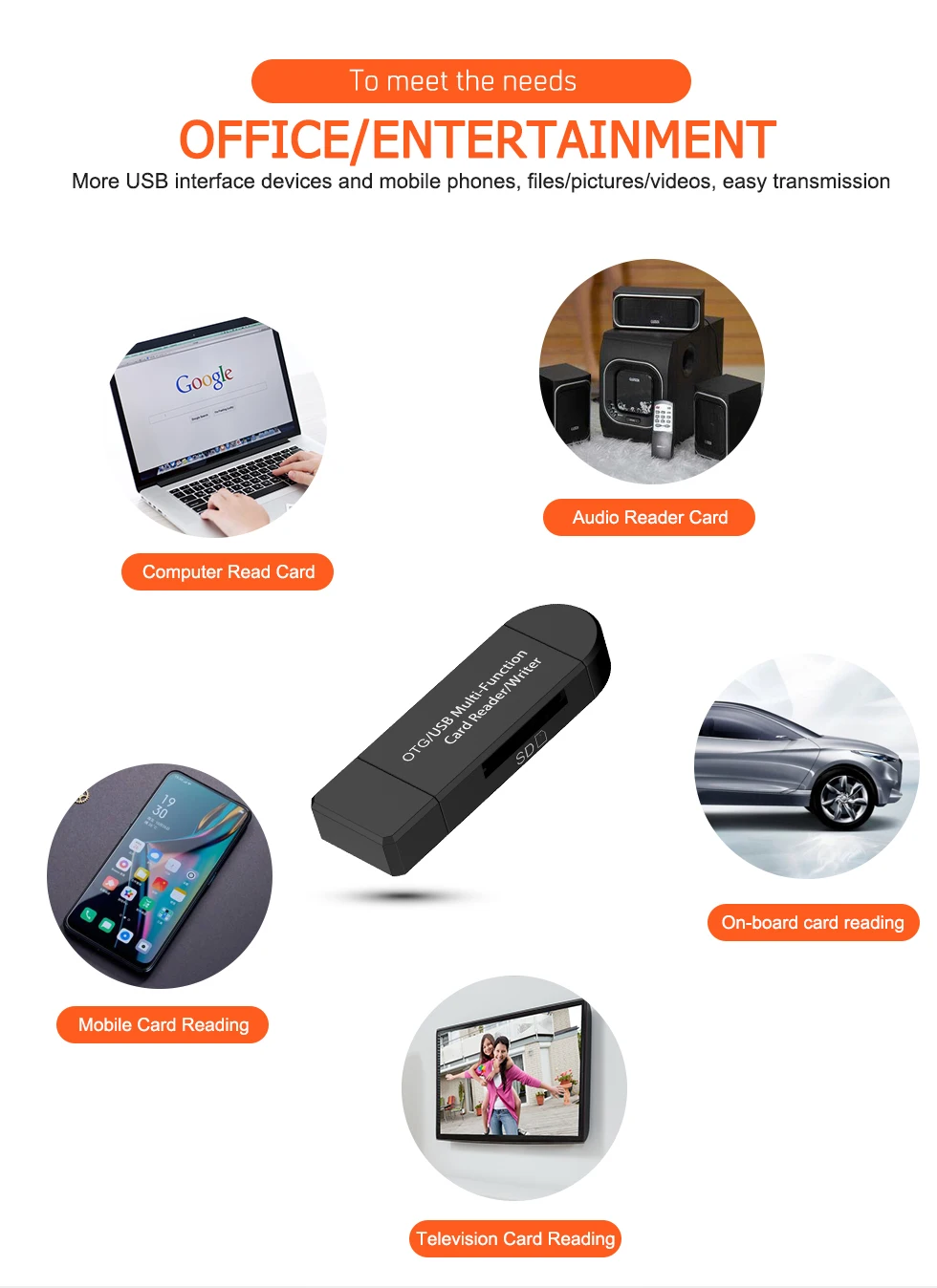 2в1 микро USB OTG кабель SD TF кардридер мини адаптер для samsung Xiaomi huawei кардридер памяти высокоскоростной Универсальный USB 2,0