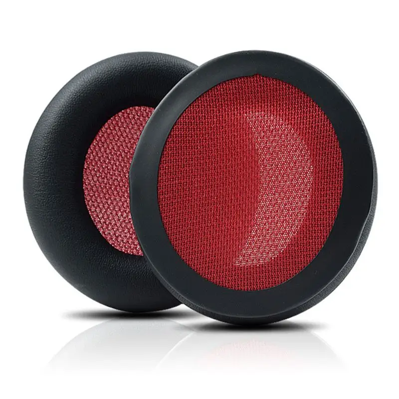 1Pair Replacement Ear Pads Protein Skin Leather Ear Cover Cushion for Focal LISTEN CHIC Wireless Headphones Headset