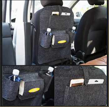 

Car Organizer Universal Auto Seat Back Storage Bag for Citroen C-Quatre C-Triomphe Picasso C1 C2 C3 C4 C4L C5 Elysee/DS-series
