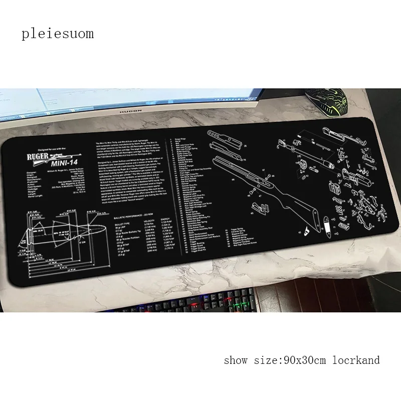 Игровой коврик для мыши ar15, 900x30, 0 мм