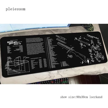 

ar15 mousepad 900x300mm gaming mouse pad ak47 pc computer gamer accessories large mat ar 10 laptop desk protector pads