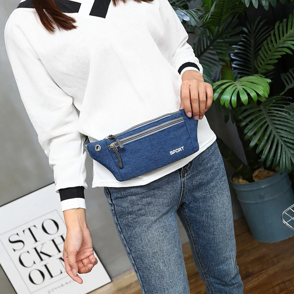 Многофункциональные карманы для мужчин и женщин спортивная сумка-мессенджер