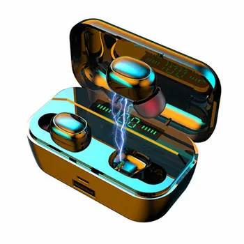 

G6S Wireless Earphone LED Power Display With Charging Station 5.0 Stereo Sports Earbuds Sports Headphones