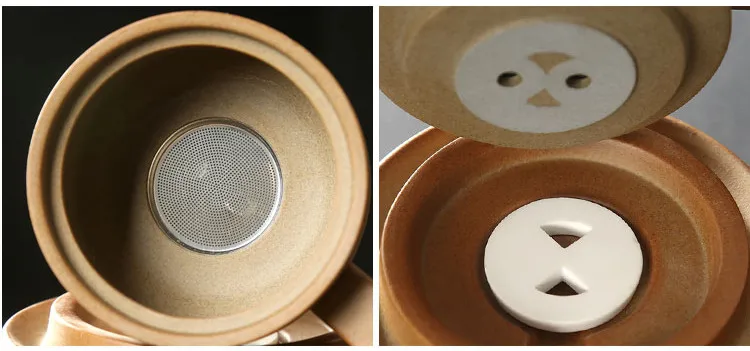 8 Pcs Ceramic Travel Tea Sets Chinese Portable Ceramic Bone China Teaset Gaiwan Teacup Porcelain Tea Cup The Kung Fu Teapot Set