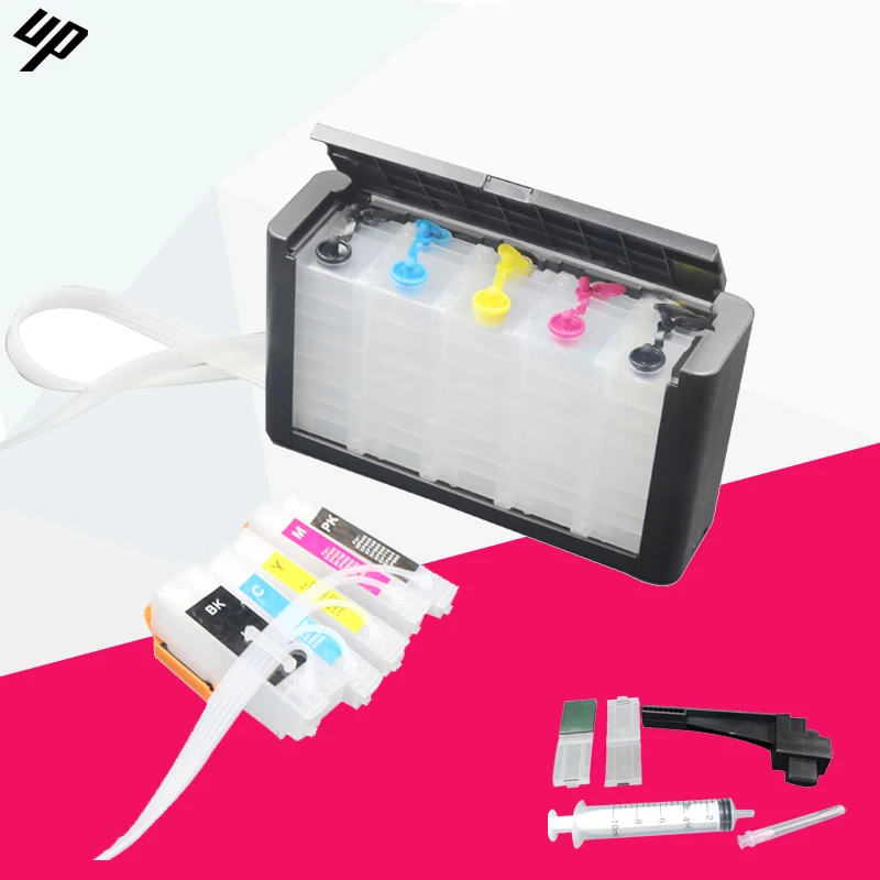 Пустой СНПЧ для Epson xp-530 xp-900 xp-830 xp645 xp-635 xp-540 XP520 XP600 XP610 XP615 XP620 XP625 XP700 XP720 XP800 без чипа |