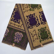 Miss. L Новое поступление tissu восковая ткань хлопок высокое качество 6 ярдов/шт для украшения свадьбы HL19S112614