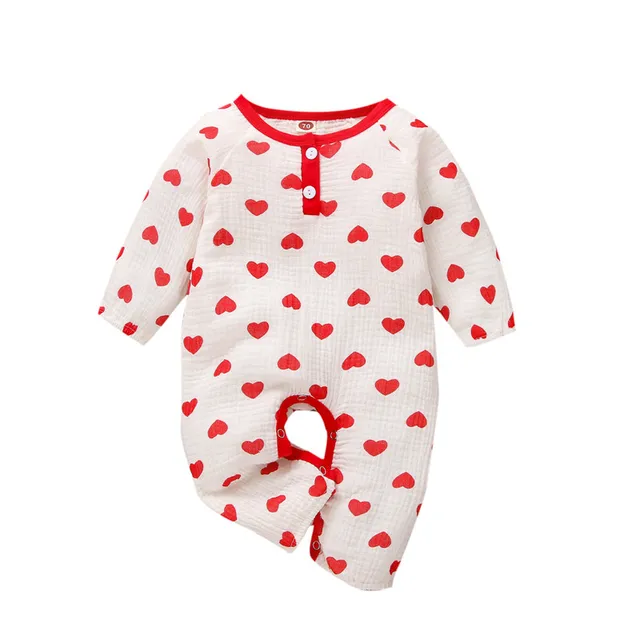 Infant Newborn Girl Floral Romper Jumpsuit Playsuit Cotton Outfit Baby Clothing 4