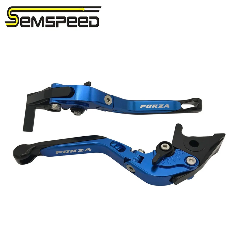 SEMSPEED CNC FORZA300 Складные Выдвижные Тормозные рычаги для Honda Forza 300 250 125 2010- NSS300 SH300 MF13 аксессуары